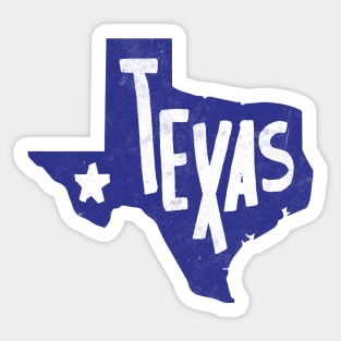 Texas Lone Star State Sticker